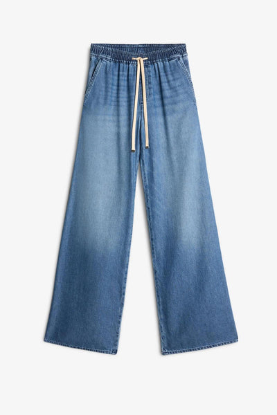 For All Mankind Pull On Wide Leg Hana With Elastic