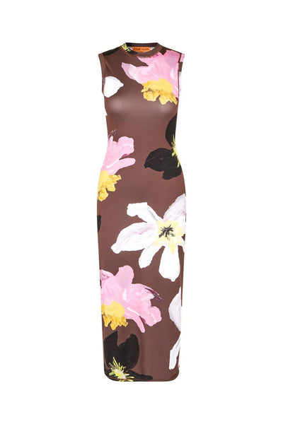 Stine Goya Jurk Elastic Tank Crewneck Dress