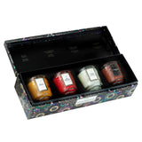 Voluspa Japonica Gift Set 4 Pedestal Best Sellers