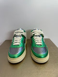 Run of Sneaker Mid Groen ~