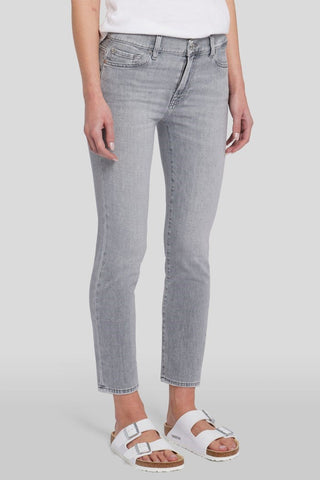 For All Mankind Roxanne Ankle Spirit With Destroyed Unrolled~