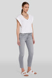 For All Mankind Roxanne Ankle Spirit With Destroyed Unrolled~