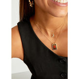 Mya-Bay ketting Red Haert Boheme Or