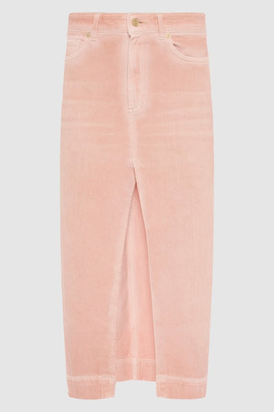 For All Mankind Amber Skirt Colored Mankind Petal