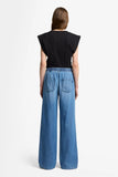 For All Mankind Pull On Wide Leg Hana With Elastic