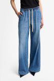 For All Mankind Pull On Wide Leg Hana With Elastic