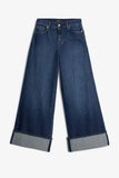 For All Mankind Marie Wide Leg Radar With Wide Cuff