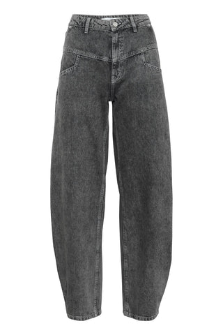 Gestuz Broek GZJosie HW Barrel Jeans