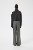 Gestuz Broek GZPaula Melange MW Wide Pants NOOS