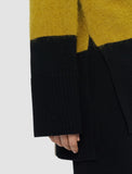 Joseph Trui Rd Nk Ls Overlay Wool