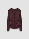 Joseph Trui Top V Nk Ls Wool Jersey
