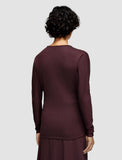 Joseph Trui Top V Nk Ls Wool Jersey