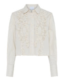 La Rouge Blouse Candy Cropped Shirt
