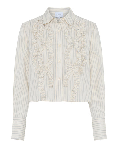 La Rouge Blouse Candy Cropped Shirt