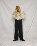 La Rouge Blouse Candy Cropped Shirt