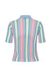 Stine Goya Polo Short Sleeve Crochet Polo