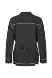 Stine Goya Blouse Circular Cut Out Adjustable Shirt