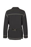 Stine Goya Blouse Circular Cut Out Adjustable Shirt