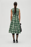 Stine Goya Jurk Sleeveless Gathered Midi Dress