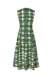 Stine Goya Jurk Sleeveless Gathered Midi Dress