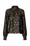Stine Goya Blouse Gathered Long Sleeve Top