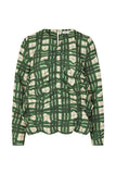 Stine Goya Blouse Long Sleeve Gathered Ruffle Top
