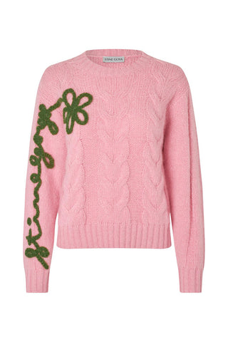 Stine Goya Trui Crewneck Motif Sweater