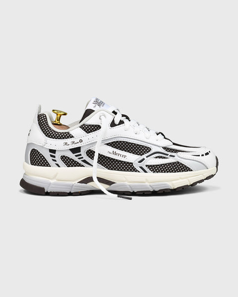 Mercer Sneaker The Re-Run White Silver