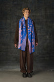 Wolvis Sjaal Aurata Maxi Cobalt