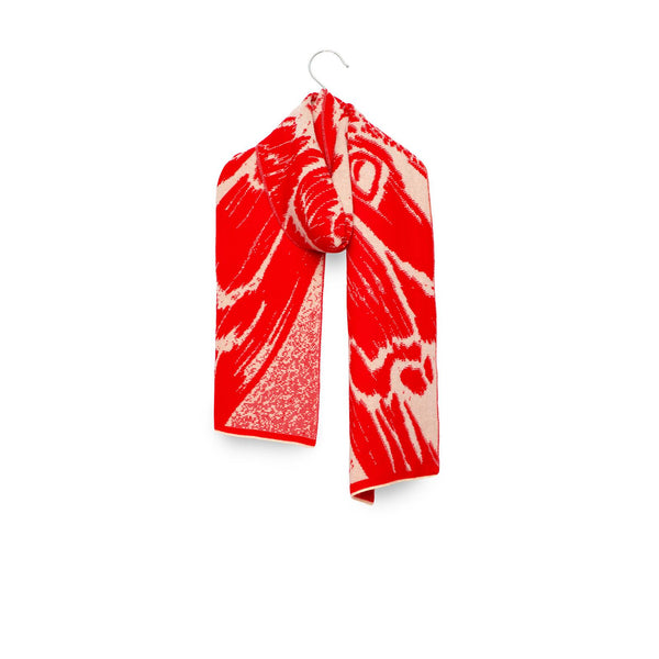 Wolvis Sjaal Aurata Midi Poppy