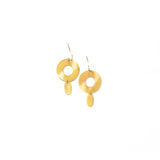 Laurence Delvallez Pleated Gold