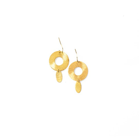 Laurence Delvallez Pleated Gold