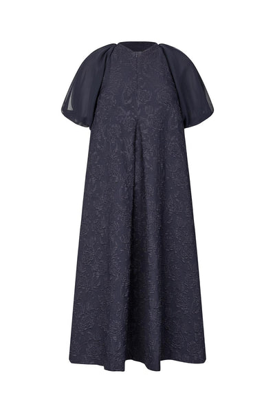 Stine Goya Jurk Balloon Sleeve Midi Dress
