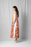 Stef Series Jurk Bab Dress Pink Flowers