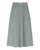 La Rouge Rok Vilma Skirt Faded Green