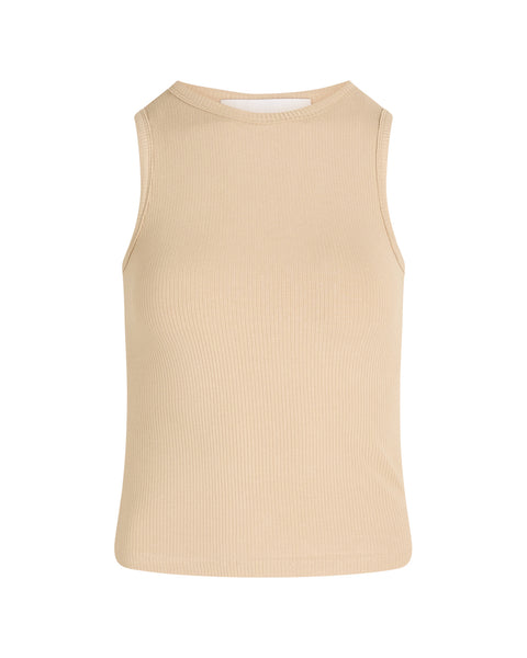 La Rouge Top Lisa Singlet Sand