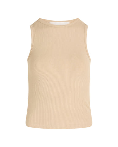 La Rouge Top Lisa Singlet Sand