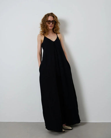 La Rouge Jurk Lone Strap Dress Black