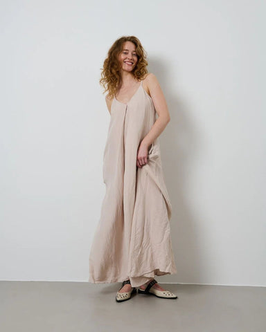 La Rouge Jurk Lone Strap Dress Light Rose