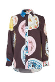 Stine Goya Blouse Dry Viscose, Long Sleeve Shirt
