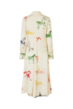Stine Goya Jurk Dry Viscose, Front Placket Midi Polo Dress