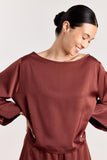 Studio Clique Blouse Wide Sleeve Top with Boat Neck