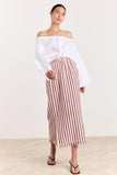 Studio Clique Rok Midi Skirt With Fringes at Hem