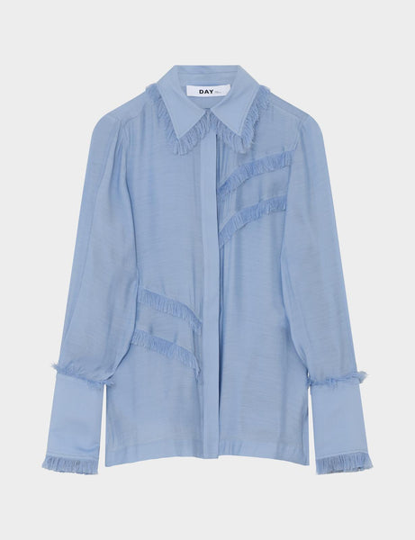 Day Blouse Wio - Sheer Fringes