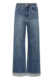Gestuz Broek GZsara HW Wide jeans NOOS