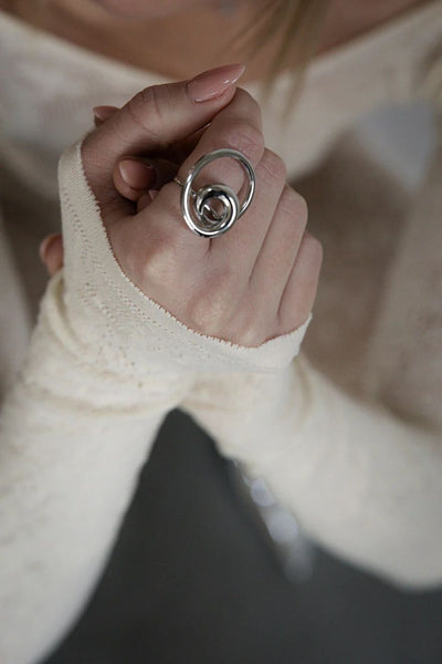 Masté Ring Yvonne Zilver
