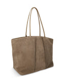Kaai Handtas Horizon Tote Suède+Croco Urban Sage