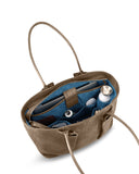 Kaai Handtas Horizon Tote Suède+Croco Urban Sage
