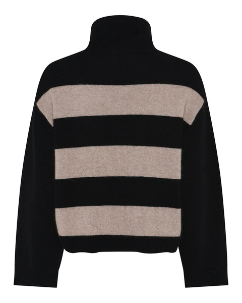 La Rouge Trui Julie Striped Knit