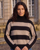La Rouge Trui Julie Striped Knit